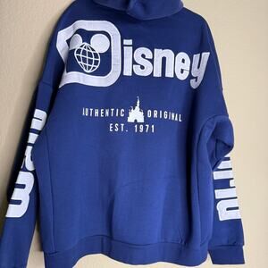 Walt Disney World Spirit Jersey Jacket Sweater Men XXL Long Sleeve Plus Size WDW